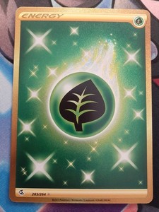 (NM) Leaf Grass Energy Secret Rare 283/264 - Pokémon: Fusion Strike