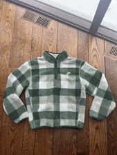 Nike Men's Club Winterized 1/2 Zip Pullover Green Small Bag New with Tags