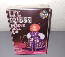 Vintage 1979 Li'l Missy Beaded Doll Kit 13387 Teacher by Holiday USA New/Sealed