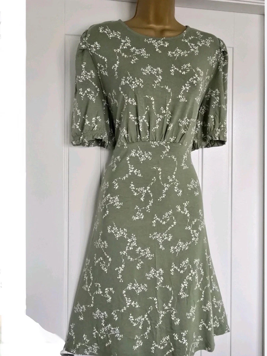 m and s jersey dress Ladies - Navy Blue Draped jersey dress - Size: M