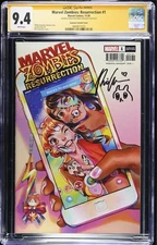 Marvel Zombies Resurrection CGC SS 9.4 #1 Rian Gonzalez SIGNED & REMARKED COVER