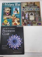 Lot Of 3 Polymer Clay Books