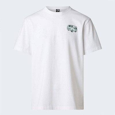 The North Face Tee Van Life Relaxed Weiß - Größe M Herrenbekleidung