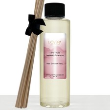 DE-Stress Lavender Eucalyptus Diffuser Oil - Luxury Essential Oils for Diffus...