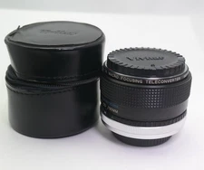 Vtg 1980's Vivitar 2x Teleconverter for CANON FD Mount cameras AE-1 A-1 Japan 