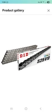 D.I.D  ProffessionaL O-RING  Motorcycle Chain  125cc-900cc