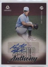 2021 Panini Chronicles Luminance Auto Anthony Banda #LA-AB Auto 0q3