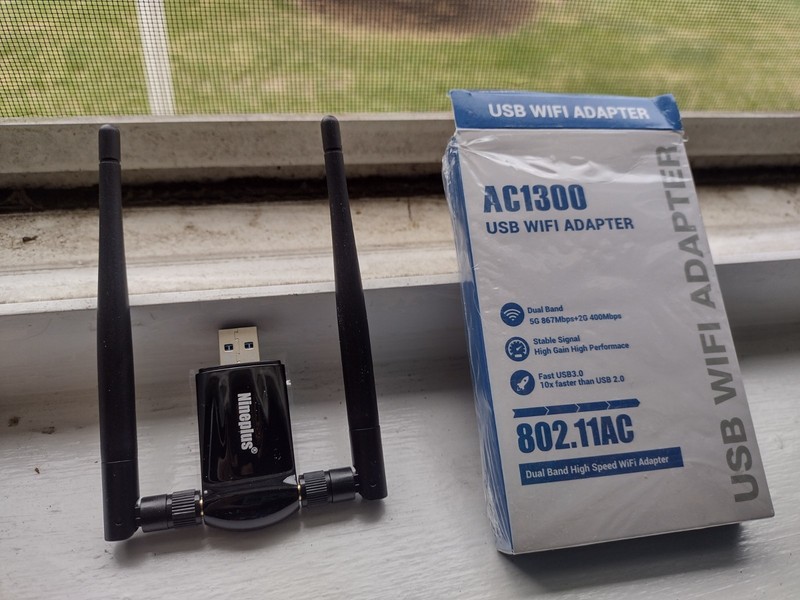 Nineplus AC1300 N16 USB 3.0 Dual-Band 802.11ac WiFi Adapter 866 Mbps PC unused