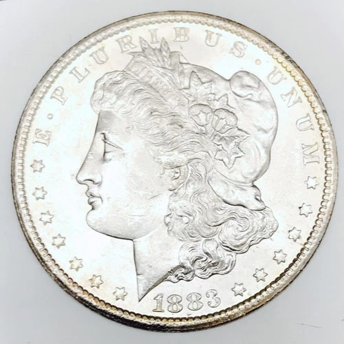 1883 CC MORGAN DOLLAR! GEM BU+++! MEGA RARE! ICONIC CC MINT! STUNNING! NR#G2250