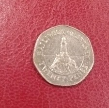 2007 20p Coin - Bailiwick of Jersey / La Corbiere Lighthouse - Circulated