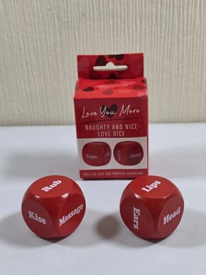 Freche und schöne Liebeswürfel - 2er Set Paarspiel - Brandneu
