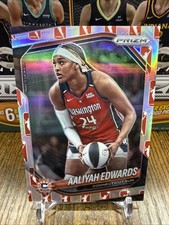 Aaliyah Edwards 2025 WNBA Panini Prizm Logo Dick's Exclusive #94