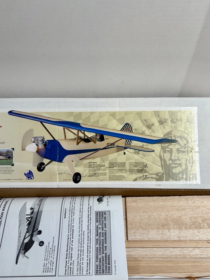 Great Planes Pete n Poke Sport 40 RC Plane Kit, Discontinued!  NEW IN OPEN BOX - Image 4 of 4