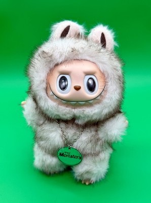PopMart Labubu Pendant The Monsters Little CreamZimomo Vinyl Face Plush Doll