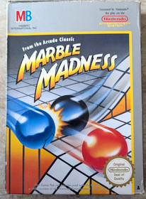 MARBLE MADNESS - PAL A Nintendo NES Game: