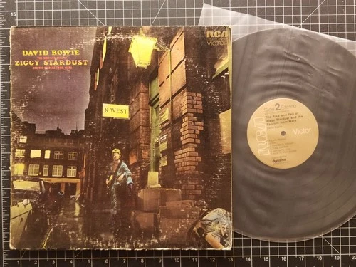 DAVID BOWIE Ziggy Stardust & The Spiders From Mars LP 1972 VG/VG 1ST PRESS Vinyl