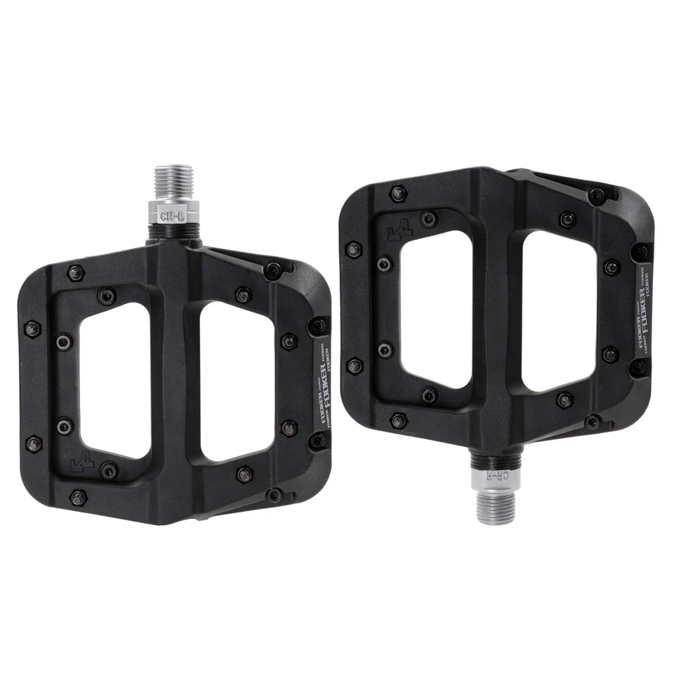 Pedais de mountain bike MTB 3 rolamentos antiderrapantes leves fibra de náilon bi... - Imagem 2 de 4