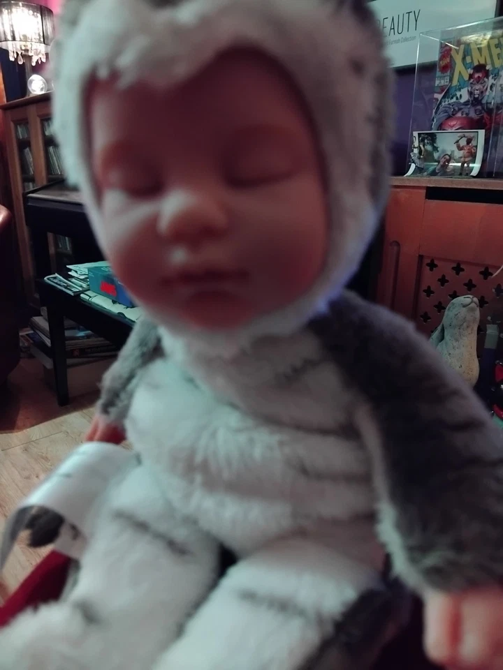 Muñeca Baby Kitten Anne Geddes 9 pulgadas Little Sister 2022 llena de frijoles nueva sin caja  Foto 3 de 4