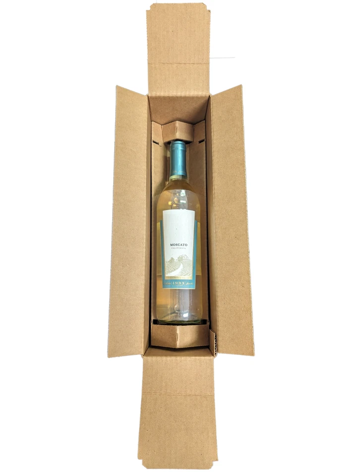 Single Wine Bottle Protective Packaging with Boxes - (5 Count Bundle) - Image 4 of 4