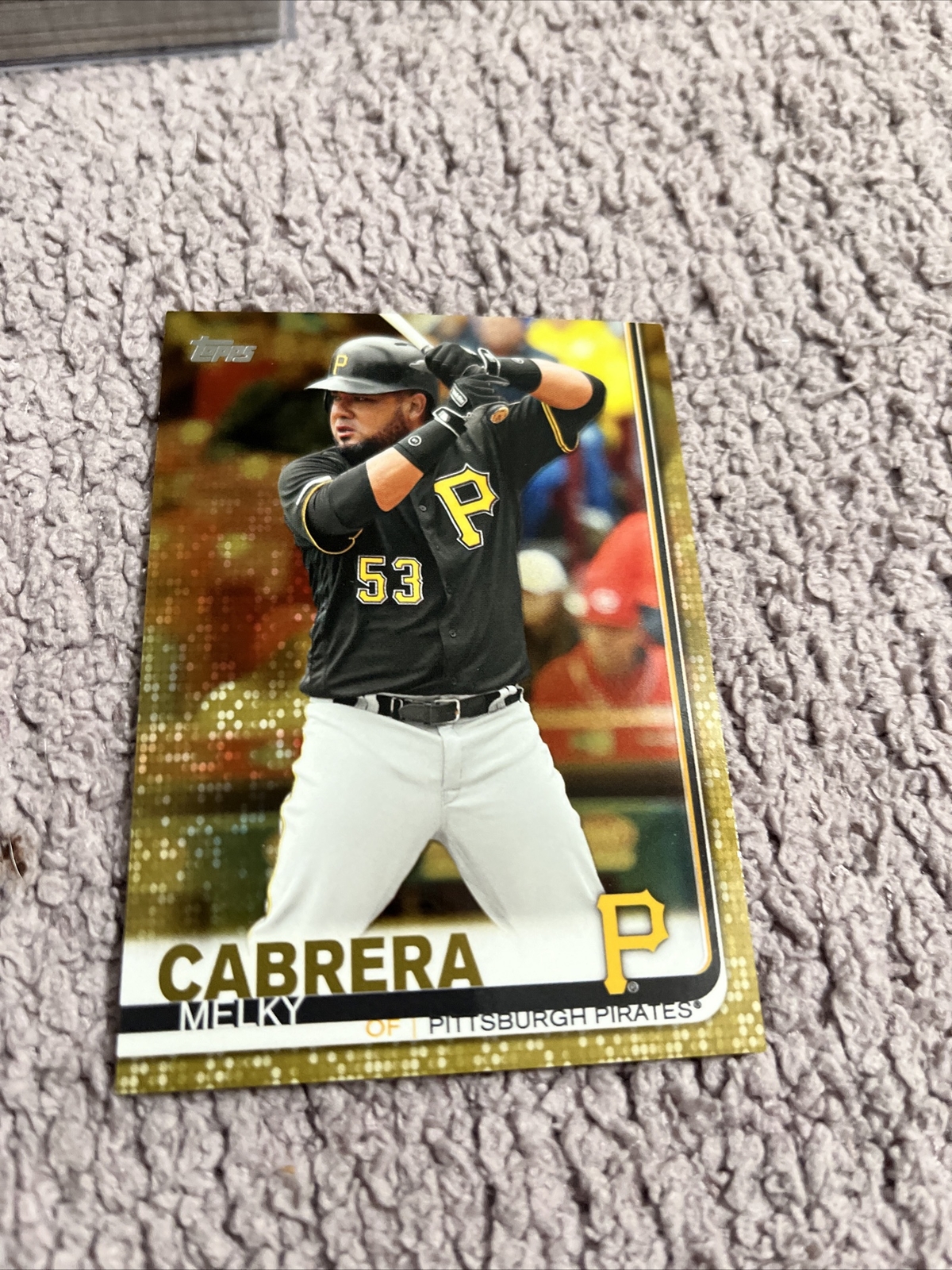 2019 Topps Update Gold #US21 Melky Cabrera 389/2019 Pittsburgh Pirates