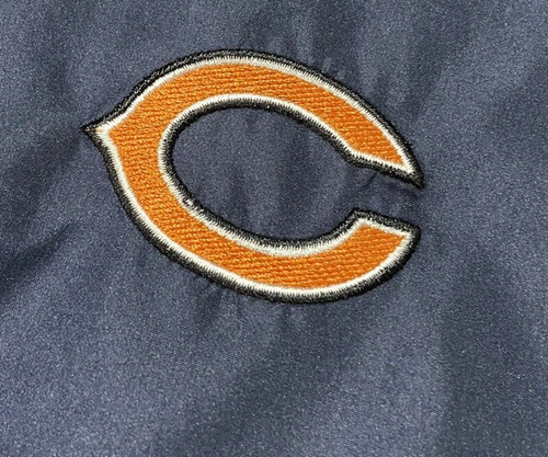 Chicago Bears Windbreaker Sports Illustrated NFL Football Sz 2XL Lightweight - Picture 3 of 8