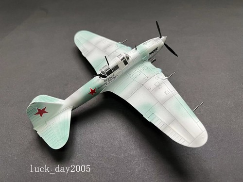 LEGION WWII Soviet Air Force Ilyushin Il-2 Attack Aircraft 01 1/72 Diecast Model - Picture 3 of 16