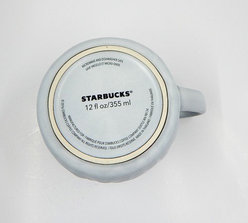 Taza de té de café gris en relieve Sirena Starbucks Since 71 12 OZ - Imagen 6 de 9
