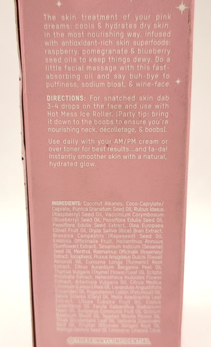 The Skinny Confidential ICE QUEEN FACE OIL - 1 oz / 30 ml - De-Puffing Facial - Picture 10 of 10