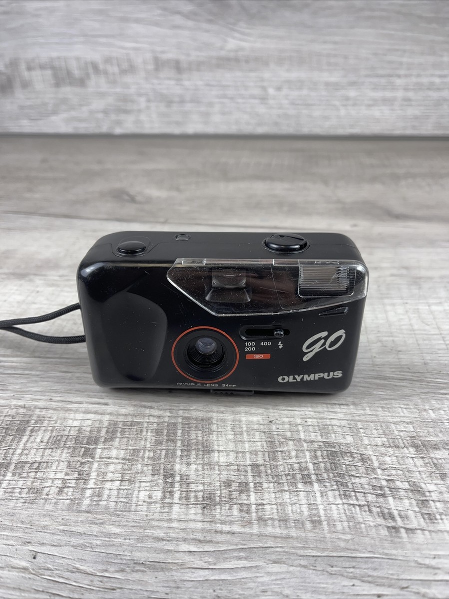 Olympus Shoot And Go 35mm Film Camera 34mm Lens 100/400/200