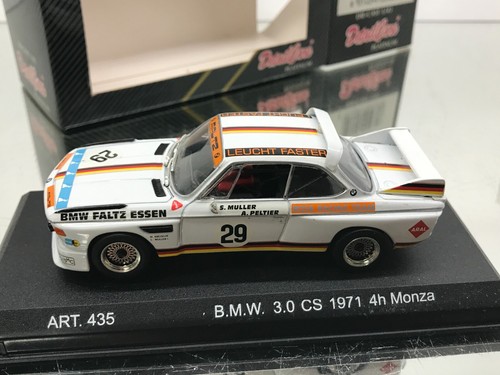 DETAILSCARS 435 BMW 3.0CS 1971 4H MONZA #29 MULLER -WHITE 1:43- HIGH QUALITY IB - Imagen 5 de 8