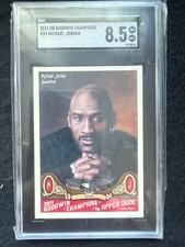 2011 U.D. Goodwin Champions Michael Jordan #23 HOF SGC 8.5 Chicago Bulls🔥🏀🔥