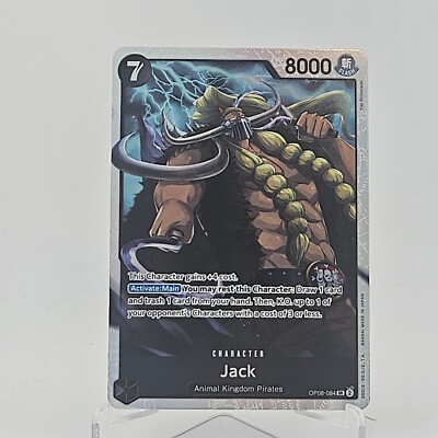 One Piece TCG Jack OP08-084 SR Two Legends English