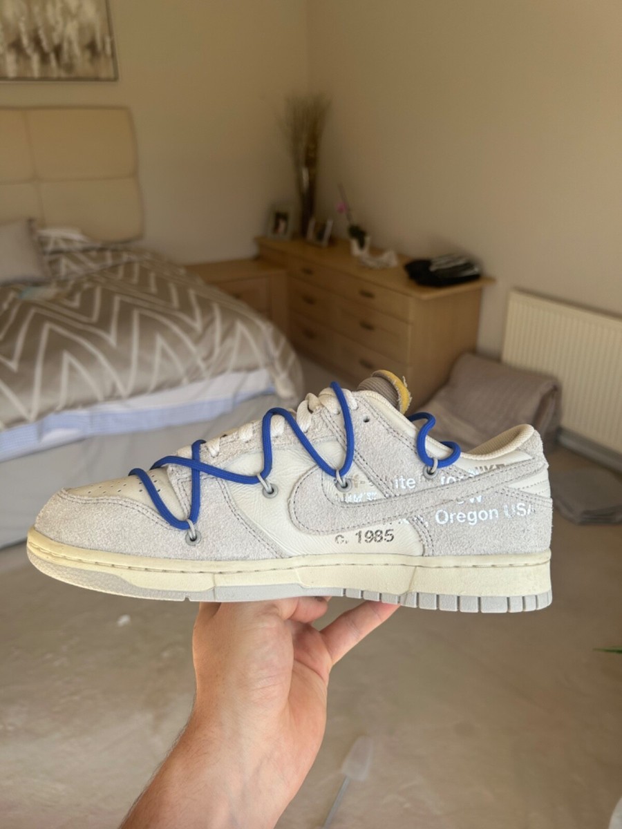 Nike Dunk Low X Off White UK Lot 32 of 50 *Used but