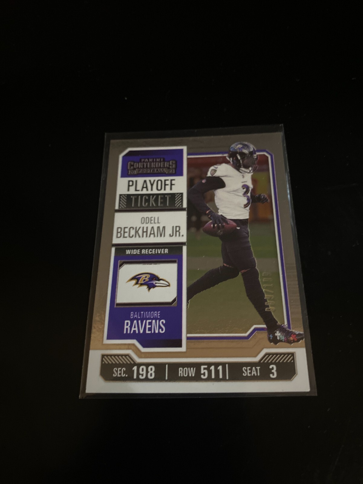 Odell Beckham Jr. 2023 Panini Contenders Playoff Ticket /199 Ravens 10