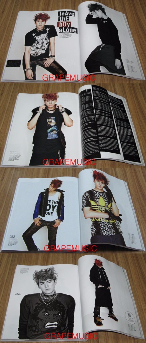 NYLON SUPER JUNIOR KYUHYUN KOREA ISSUE MAGAZINE OCTOBER 2012