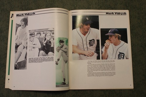 1978 Detroit Tigers Yearbook early Trammell Whitaker - Picture 7 of 11