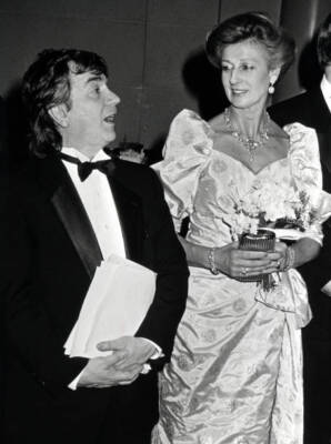 Dudley Moore & Princess Alexandra at Royal Gala Evening Hono - 1990 Old Photo