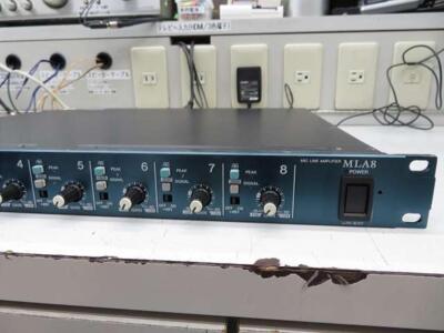 Yamaha MLA8 Mic Line Amplifier Microphone Preamplifier 8 Yamaha MLA8 Mic Line Amplifier Microphone Preamplifier 8