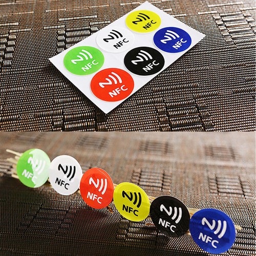 1Pcs Waterproof PET Material NFC Stickers Smart Ntag213 Tags For All Phones^ Y3 - Zdjęcie 7 z 9