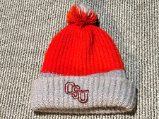 Vintage Ohio State Buckeyes Winter POM Beanie Hat Cap ADULT One Size