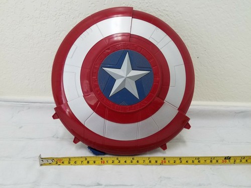 NERF Marvel Vengadores Guerra Civil Capitán América Blaster Reveal Shield 2015 - Imagen 4 de 11