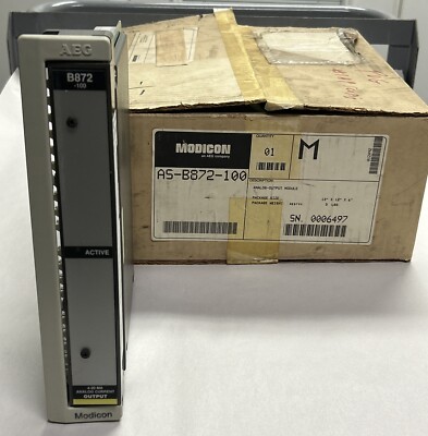 MODICON,AS-B872-100,ANALOG OUTPUT MODULE NOS