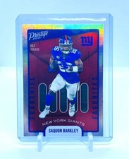 2021 Panini Prestige Football Franchise Favorites Saquon Barkley NY Giants