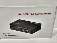 COMMUTATEUR KVM AV ACCESS 4X1 HDMI 2.0