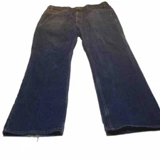 Vintage 90s Levi's 517 Boot Cut Dark Wash Jeans Western Mens 38x30