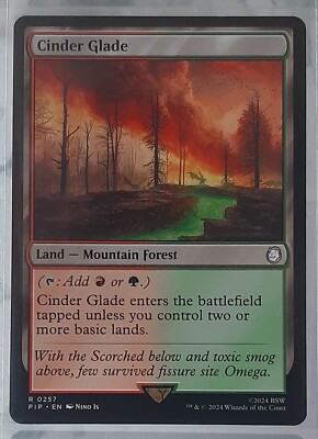Magic - Cinder Glade - Rare/Land - Jenseits des Multiversums: Fallout - EN/NM