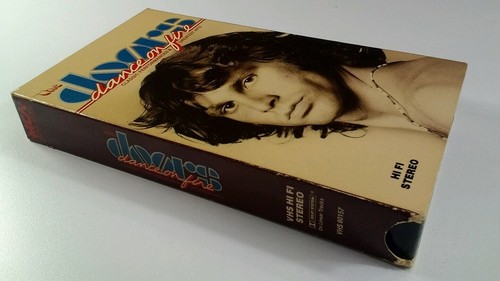 The Doors VHS 1985 Dance On Fire Rare VHTF Tested Original - Picture 2 of 9