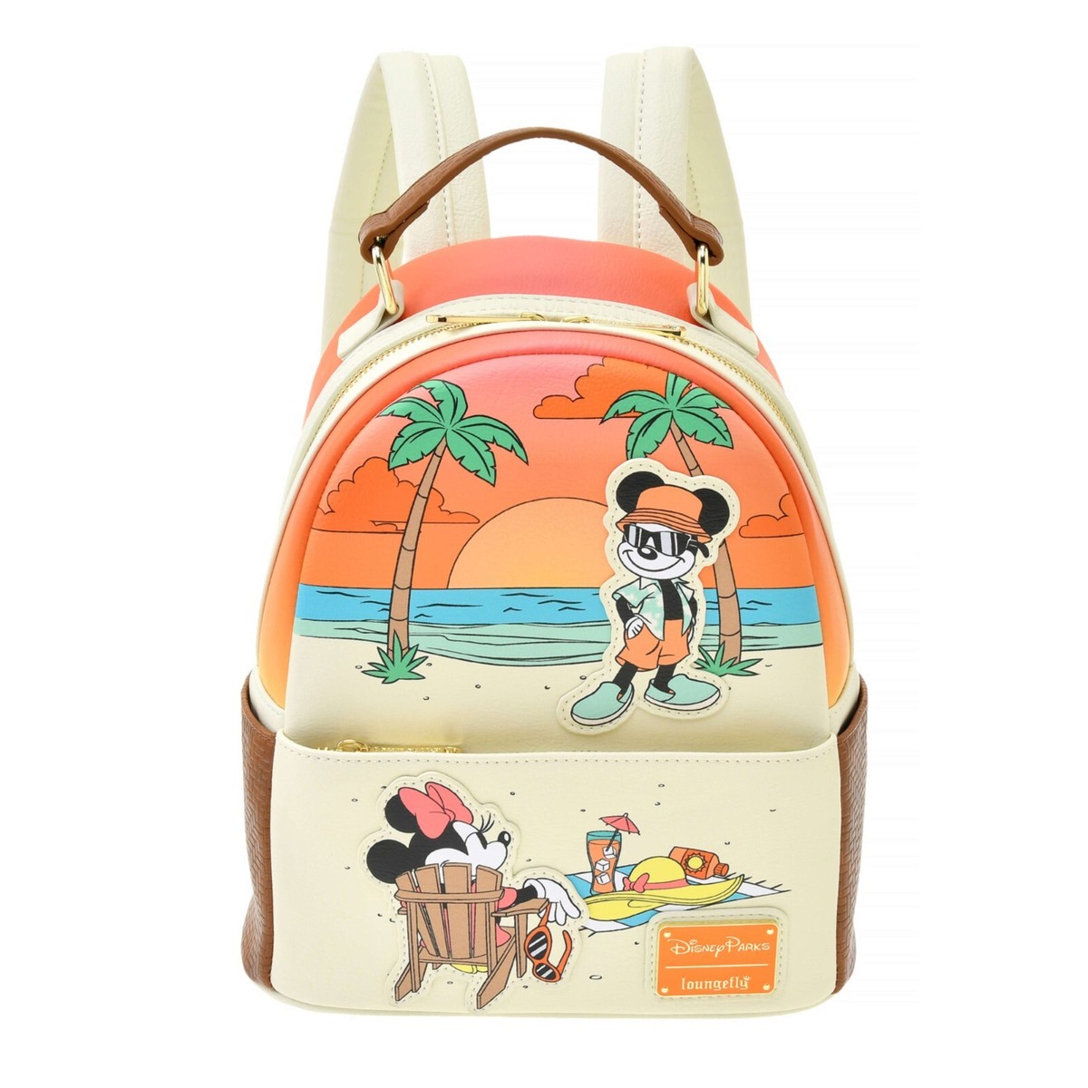 Japan Tokyo Disney Store Loungefly Mickey & Minnie Backpack