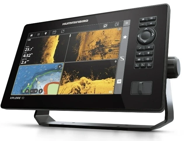 Humminbird 412010-1 XPLORE 10 CMSI+ Fish Finder / Transducer Kit - Image 4 of 4