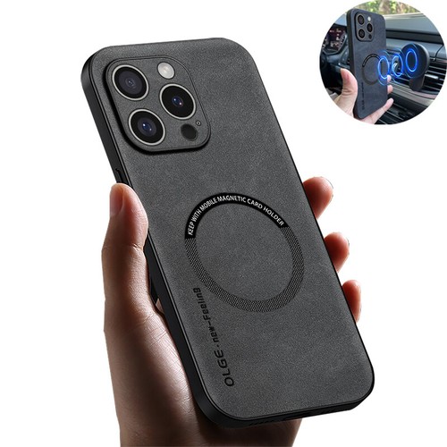 Für iPhone 16 15 14 Pro Max 13 12 Luxus Stoßfest Magnet Leder Hülle Cover - Bild 14 von 14
